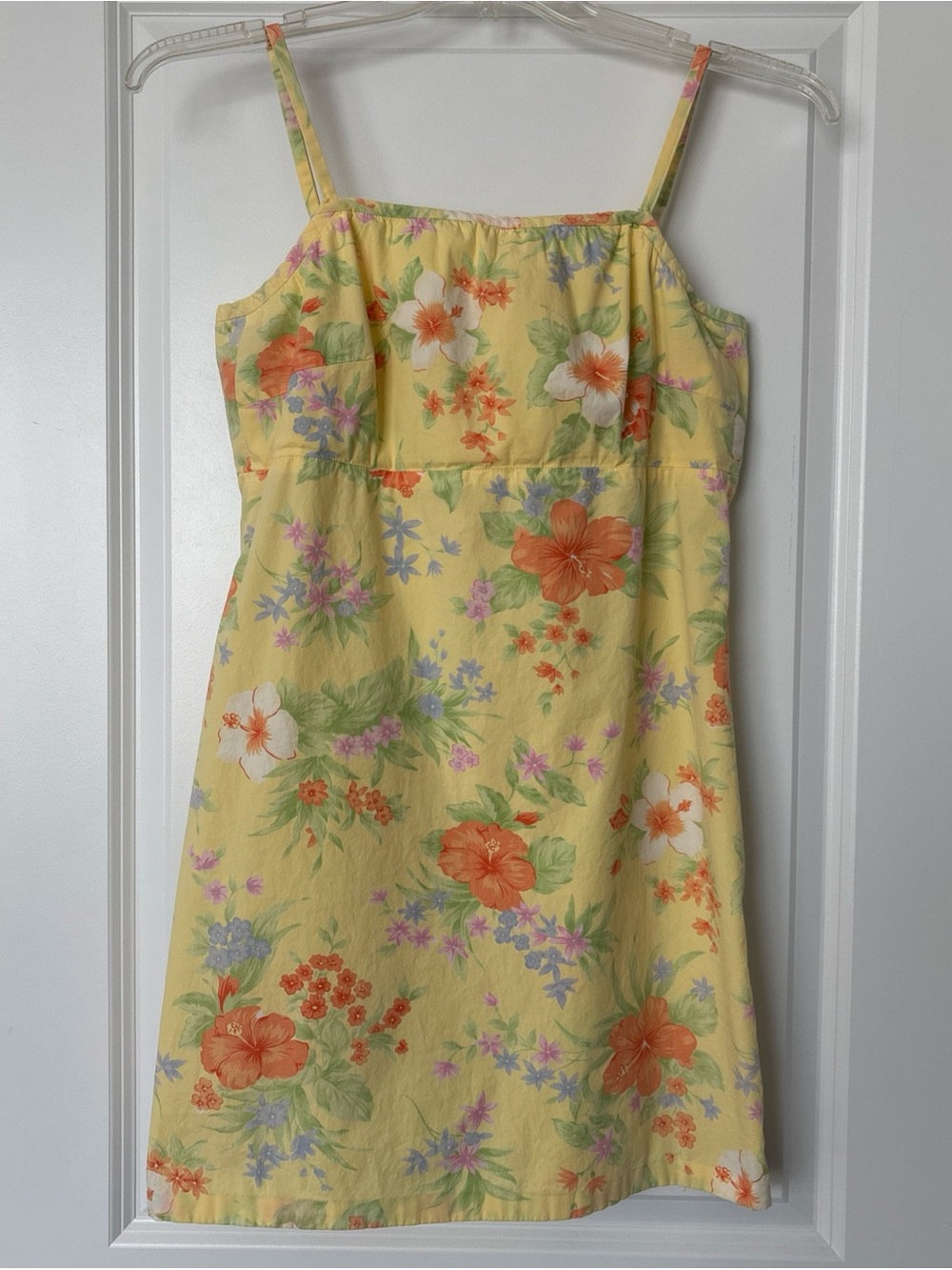 Vintage Lauren Ralph Lauren 90s Y2K Floral Hawaiian Dress Size 8